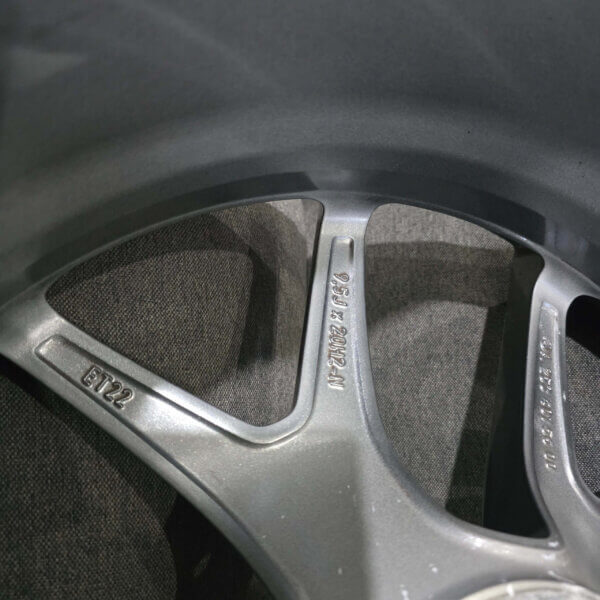Refurbished Genuine OEM Mercedes AMG 20×9.5 Wheel Rim – Grey Machined Face, ET22 Offset - Image 4