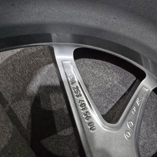 Refurbished Genuine OEM Mercedes AMG 20×9.5 Wheel Rim – Grey Machined Face, ET22 Offset - Image 5